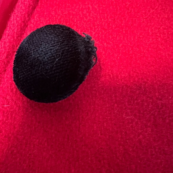 Vintage Appleseed Petite  Gorgeous Long  A-line Wool  Red Coat size 6 - Picture 7 of 14